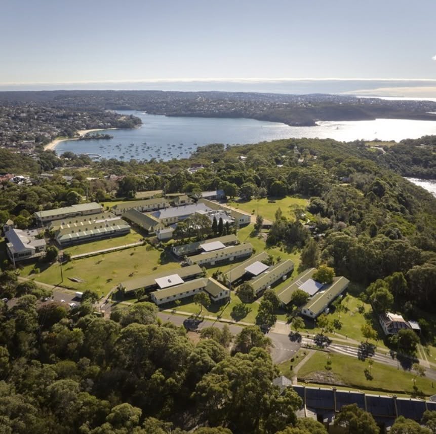 hmas penguin aerial view